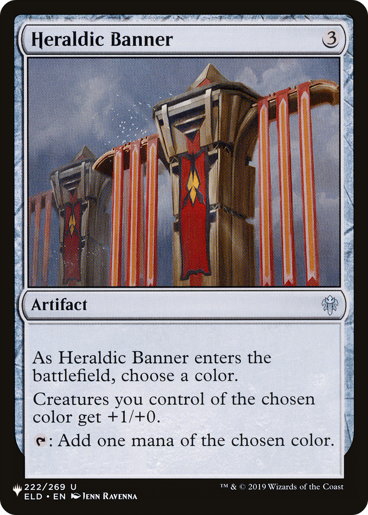 Heraldic Banner [The List Reprints] | Gamers Paradise