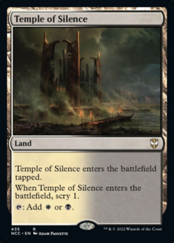 Temple of Silence [Streets of New Capenna Commander] | Gamers Paradise
