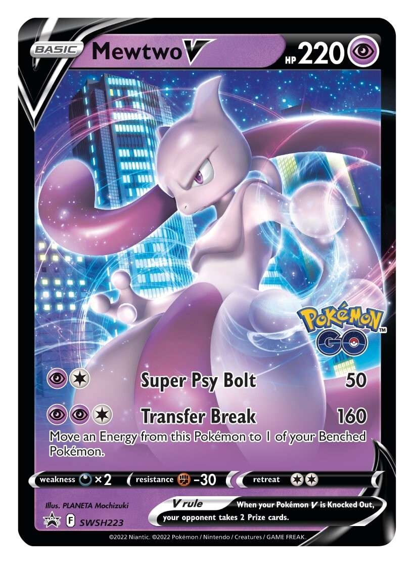 Mewtwo V (SWSH223) [Sword & Shield: Black Star Promos] | Gamers Paradise