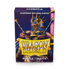 Dragon Shield: Japanese Size 60ct Sleeves - Purple (Matte) | Gamers Paradise