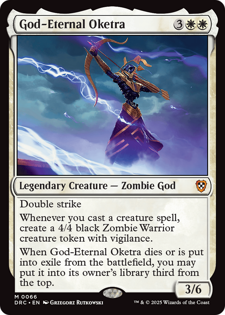 God-Eternal Oketra [Aetherdrift Commander] | Gamers Paradise