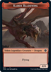 Karox Bladewing // Karox Bladewing Double-Sided Token [Starter Commander Decks] | Gamers Paradise