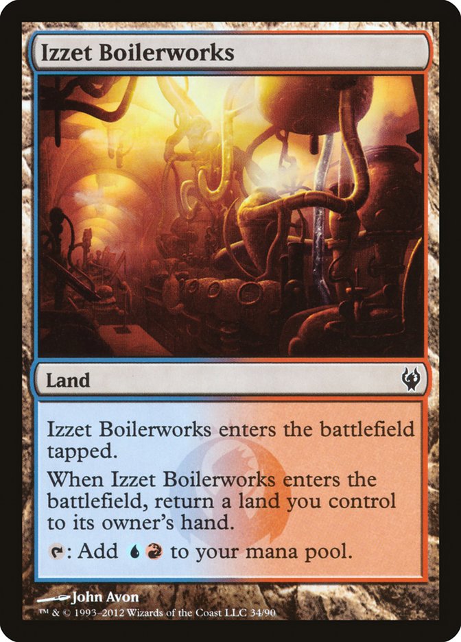 Izzet Boilerworks [Duel Decks: Izzet vs. Golgari] | Gamers Paradise