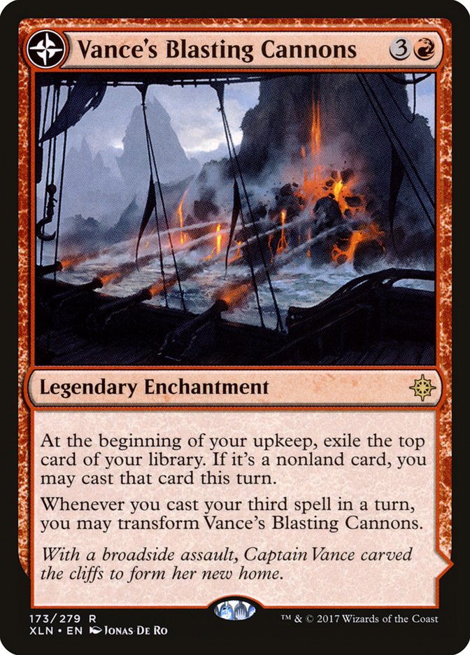 Vance's Blasting Cannons // Spitfire Bastion [Ixalan] | Gamers Paradise