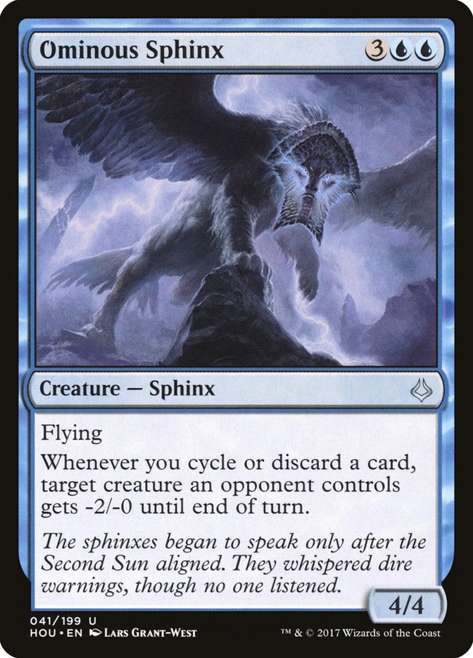 Ominous Sphinx [Hour of Devastation] | Gamers Paradise