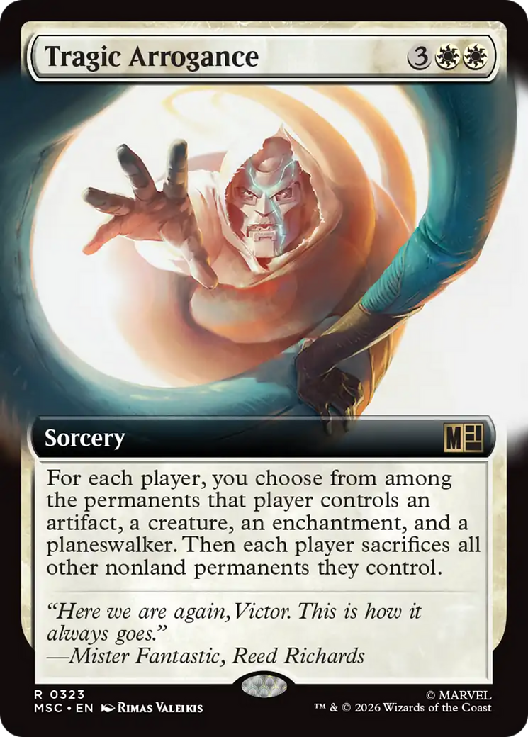 Tragic Arrogance (Extended Art) [Marvel Super Heroes Commander] | Gamers Paradise