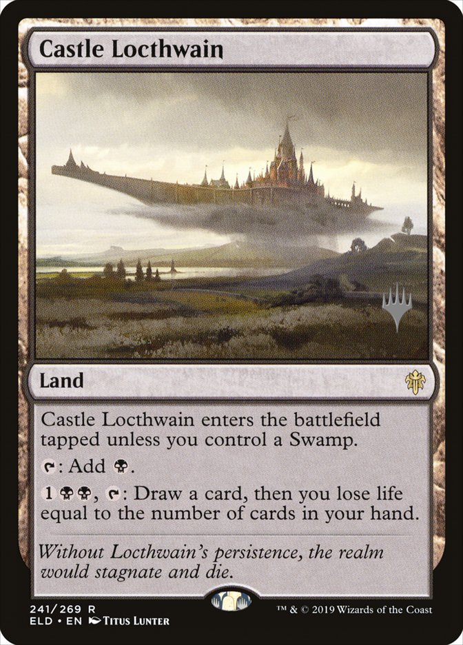 Castle Locthwain (Promo Pack) [Throne of Eldraine Promos] | Gamers Paradise