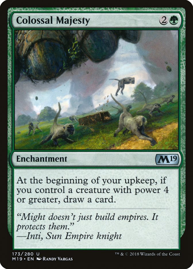 Colossal Majesty [Core Set 2019] | Gamers Paradise