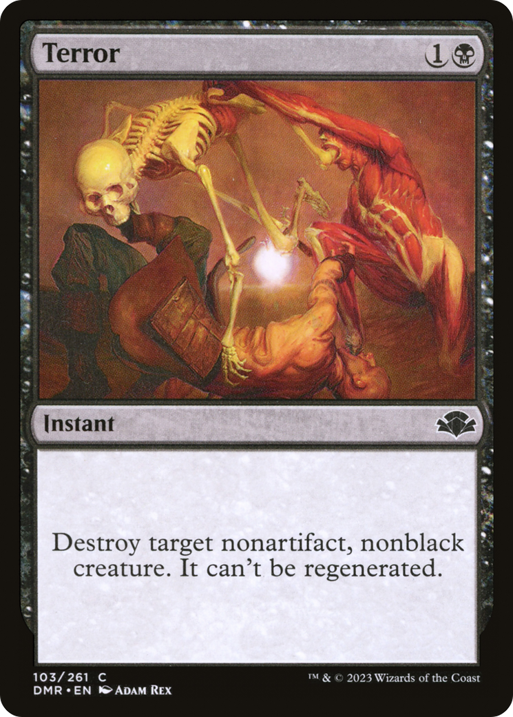 Terror [Dominaria Remastered] | Gamers Paradise