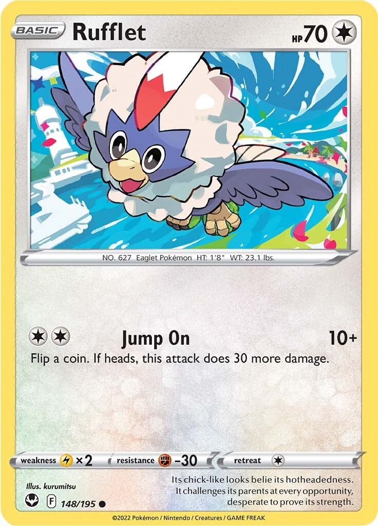 Rufflet (148/195) [Sword & Shield: Silver Tempest] | Gamers Paradise