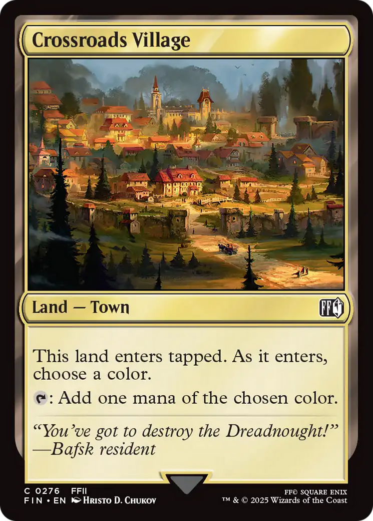Crossroads Village [FINAL FANTASY] | Gamers Paradise