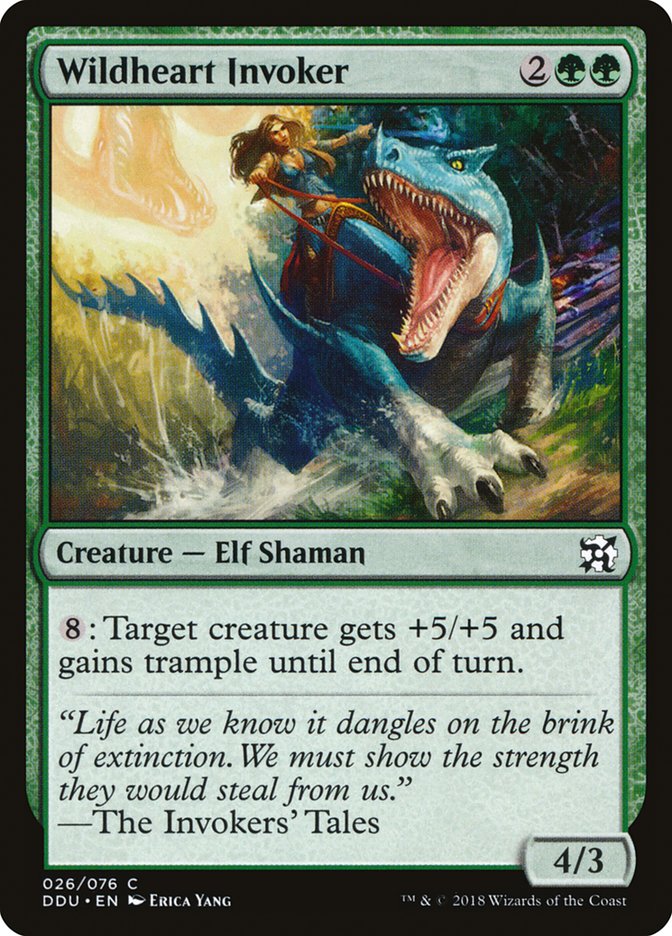 Wildheart Invoker [Duel Decks: Elves vs. Inventors] | Gamers Paradise