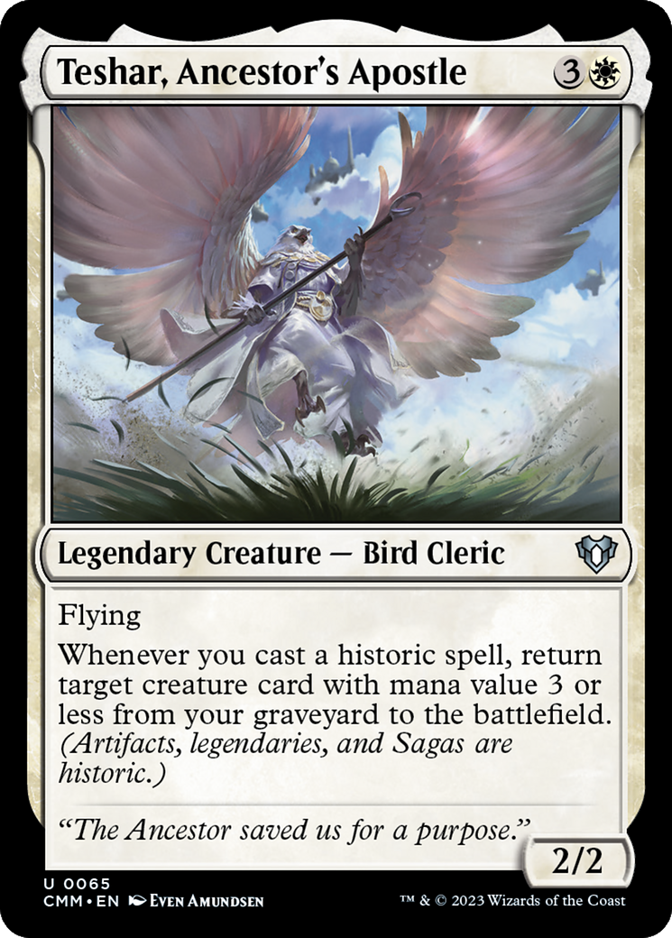 Teshar, Ancestor's Apostle [Commander Masters] | Gamers Paradise