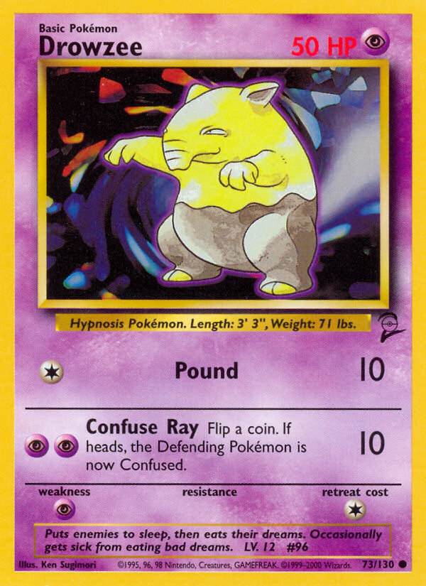 Drowzee (73/130) [Base Set 2] | Gamers Paradise