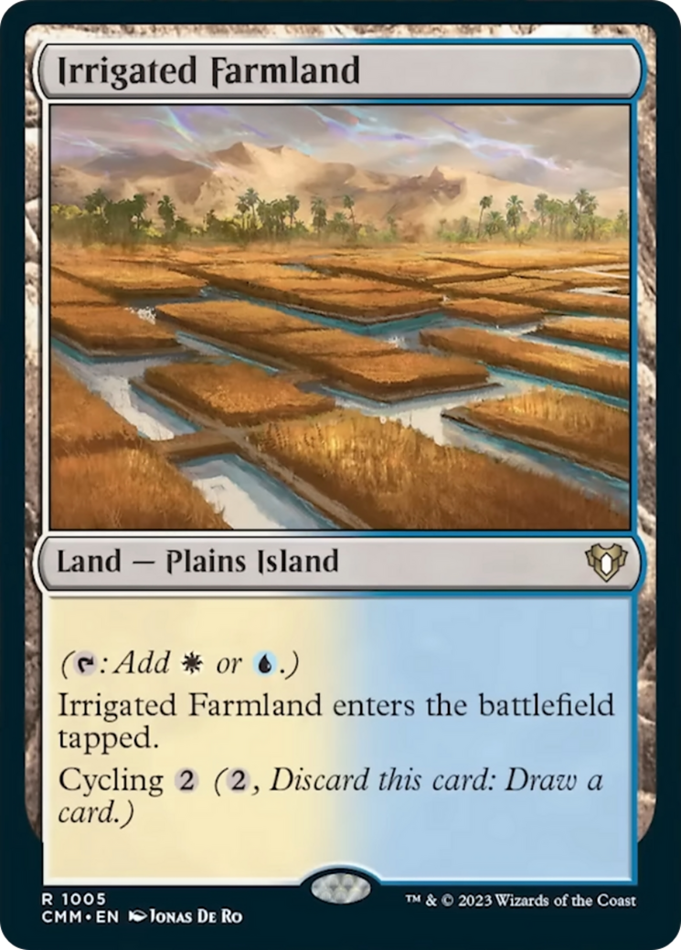 Irrigated Farmland [Commander Masters] | Gamers Paradise