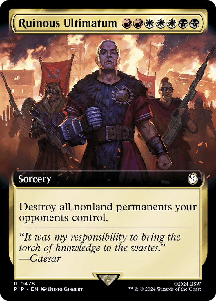 Ruinous Ultimatum (Extended Art) [Fallout] | Gamers Paradise