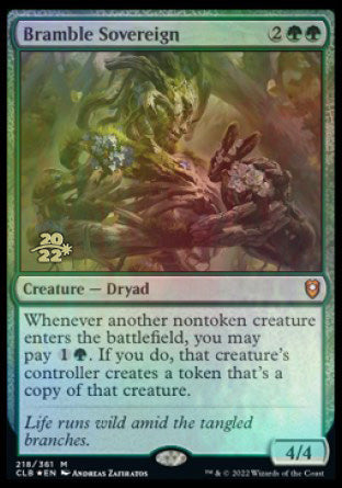 Bramble Sovereign [Commander Legends: Battle for Baldur's Gate Prerelease Promos] | Gamers Paradise