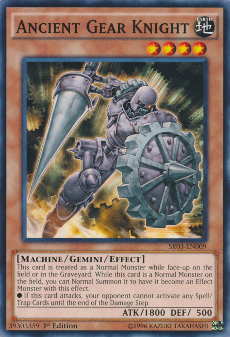 Ancient Gear Knight [SR03-EN009] Common | Gamers Paradise