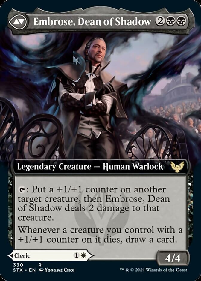 Shaile, Dean of Radiance // Embrose, Dean of Shadow (Extended Art) [Strixhaven: School of Mages] | Gamers Paradise