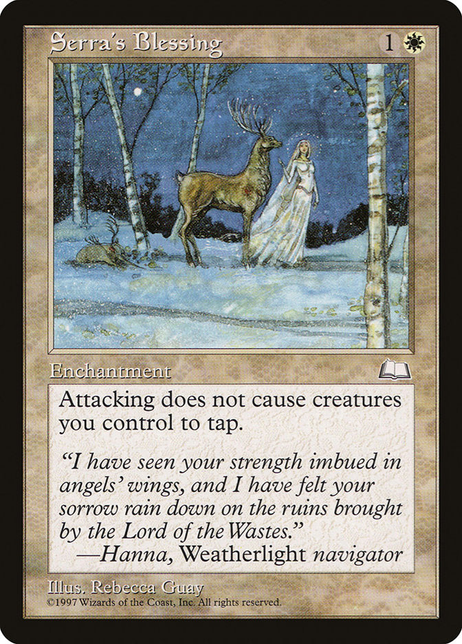 Serra's Blessing [Weatherlight] | Gamers Paradise