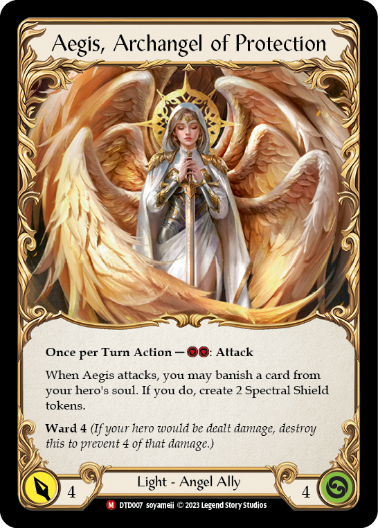 Figment of Protection // Aegis, Archangel of Protection [DTD007] (Dusk Till Dawn) | Gamers Paradise