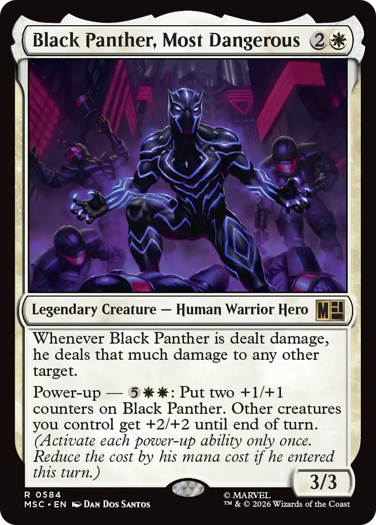 Black Panther, Most Dangerous [Marvel Super Heroes Commander] | Gamers Paradise