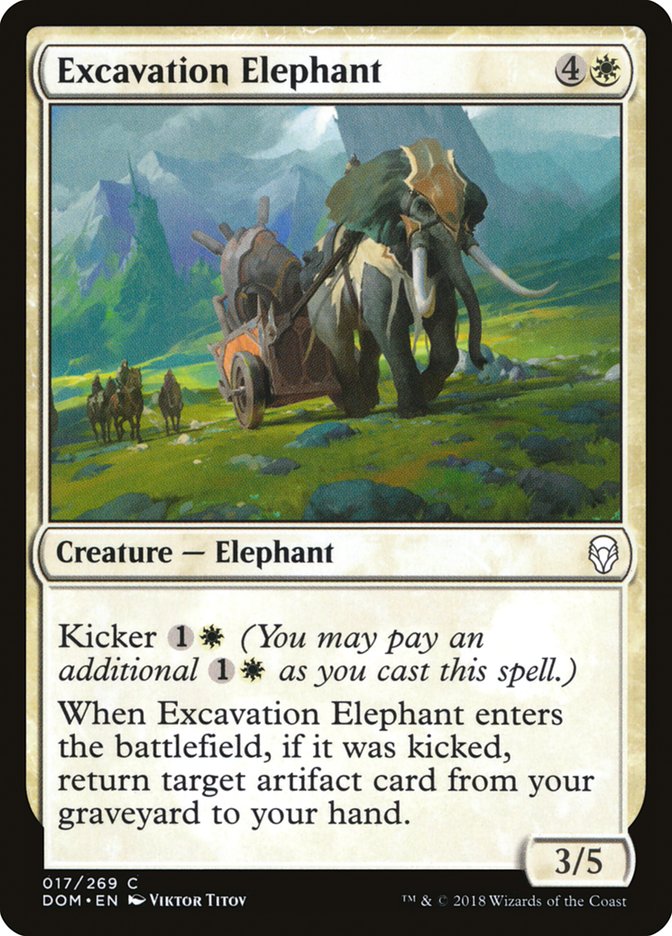 Excavation Elephant [Dominaria] | Gamers Paradise