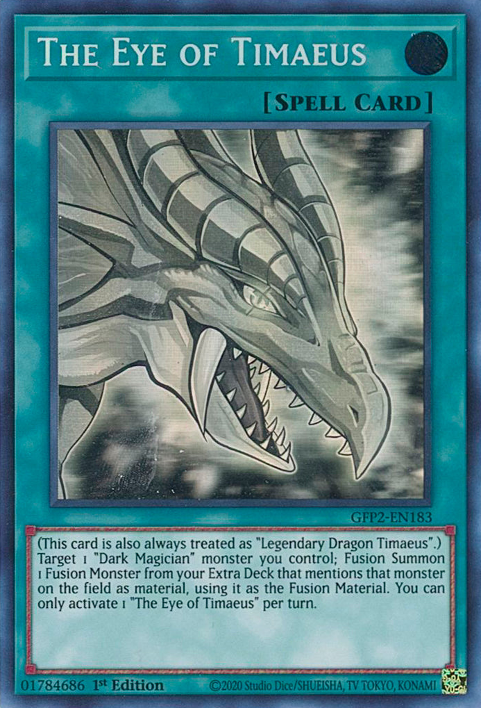The Eye of Timaeus [GFP2-EN183] Ghost Rare | Gamers Paradise