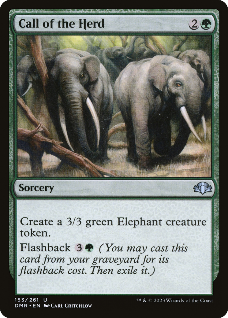 Call of the Herd [Dominaria Remastered] | Gamers Paradise