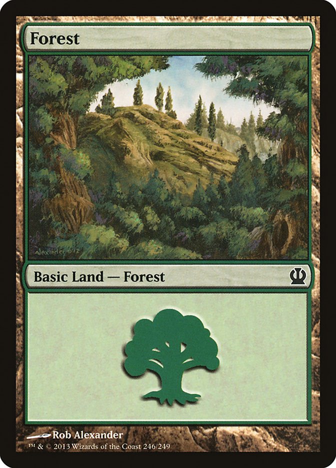 Forest (246) [Theros] | Gamers Paradise