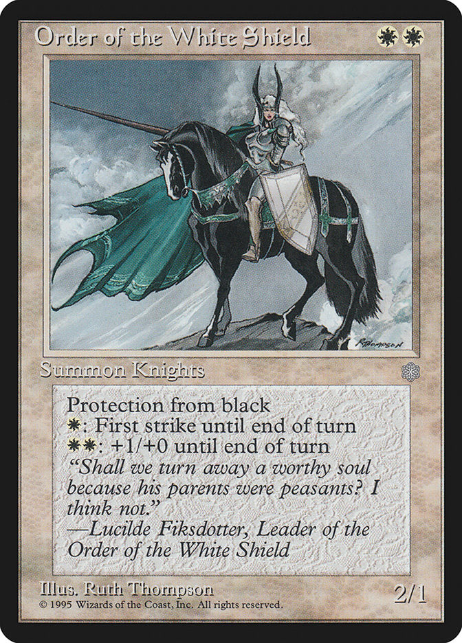 Order of the White Shield [Ice Age] | Gamers Paradise