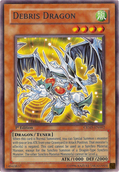 Debris Dragon [CRMS-EN002] Rare | Gamers Paradise