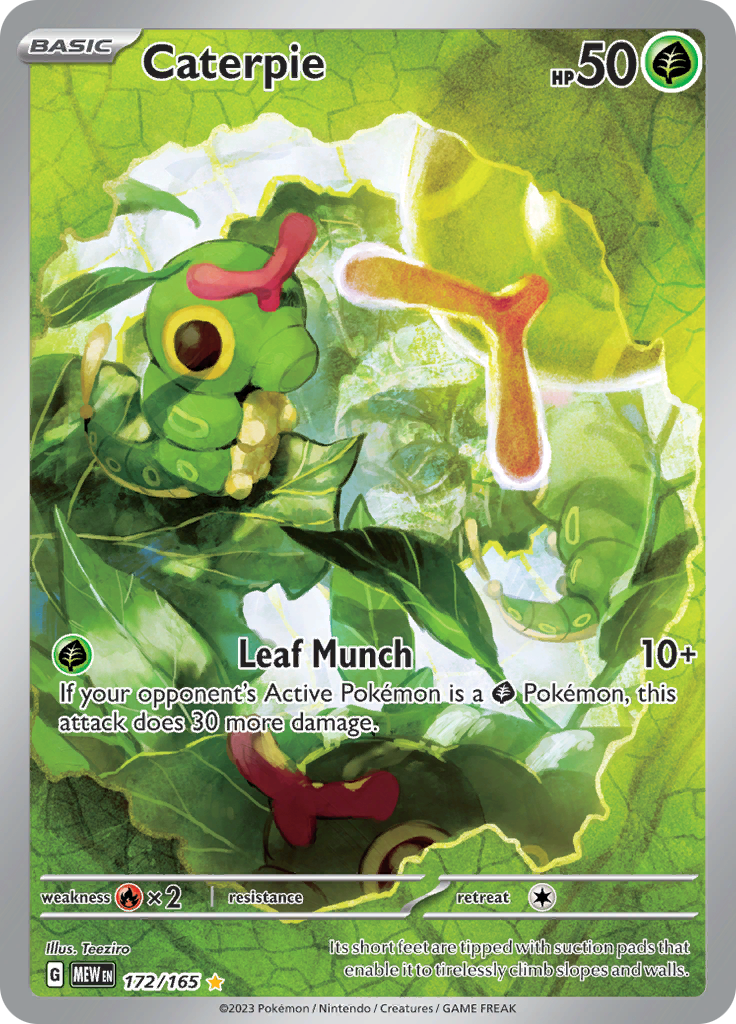 Caterpie (172/165) [Scarlet & Violet: 151] | Gamers Paradise