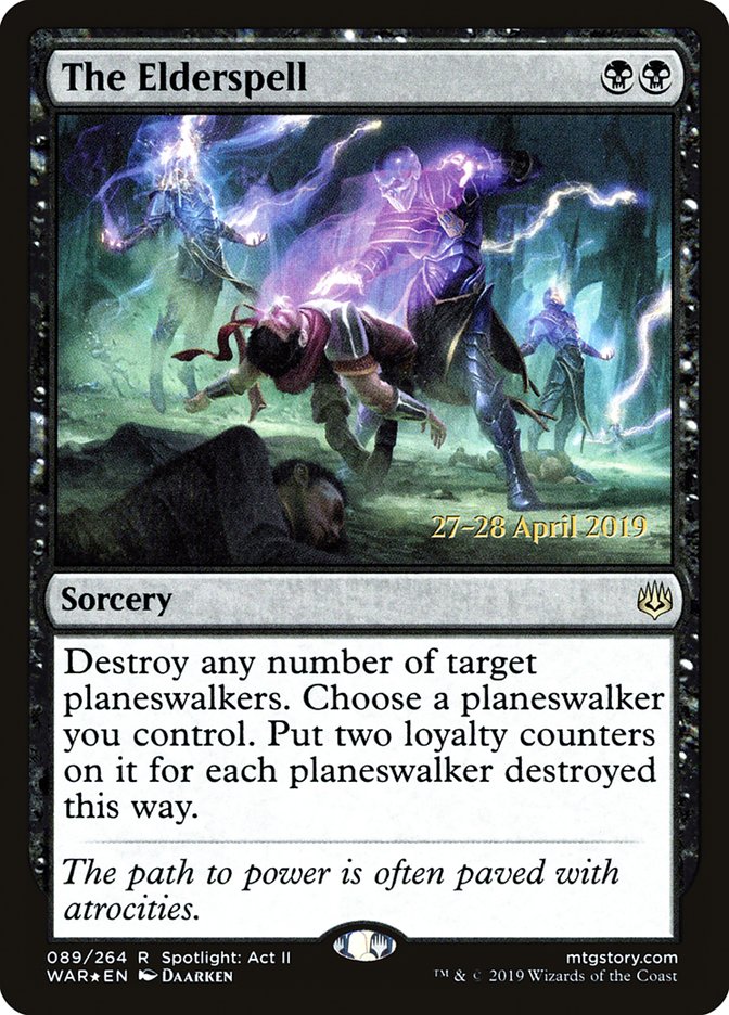 The Elderspell [War of the Spark Prerelease Promos] | Gamers Paradise