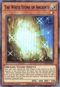The White Stone of Ancients (Blue) [LDS2-EN013] Ultra Rare | Gamers Paradise