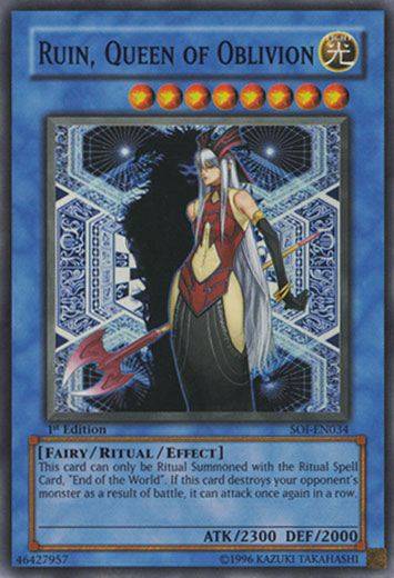 Ruin, Queen of Oblivion [SOI-EN034] Super Rare | Gamers Paradise