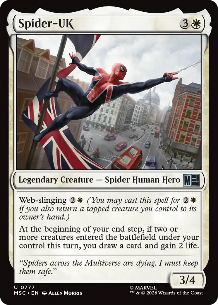Spider-UK [Marvel Super Heroes Commander] | Gamers Paradise