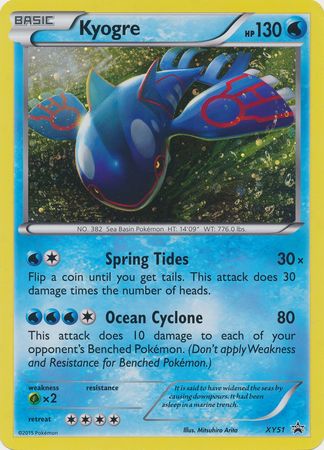 Kyogre (XY51) (Jumbo Card) [XY: Black Star Promos] | Gamers Paradise