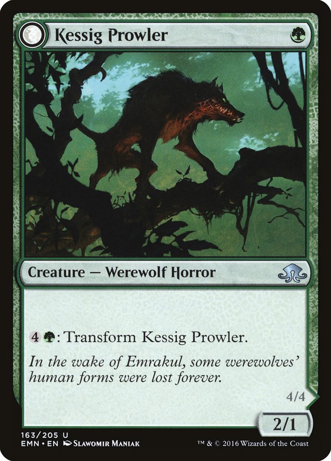 Kessig Prowler // Sinuous Predator [Eldritch Moon] | Gamers Paradise