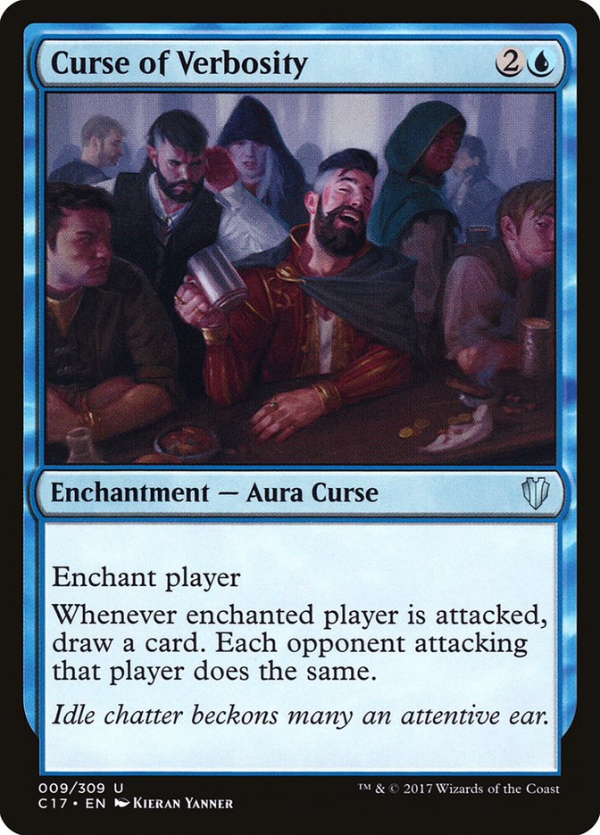 Curse of Verbosity [Commander 2017] | Gamers Paradise