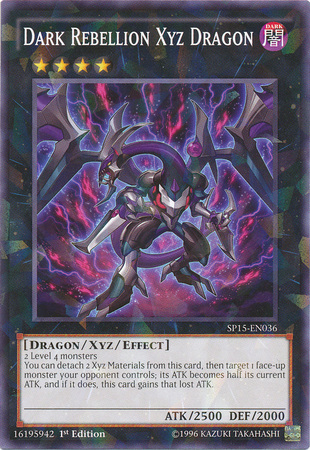 Dark Rebellion Xyz Dragon [SP15-EN036] Shatterfoil Rare | Gamers Paradise