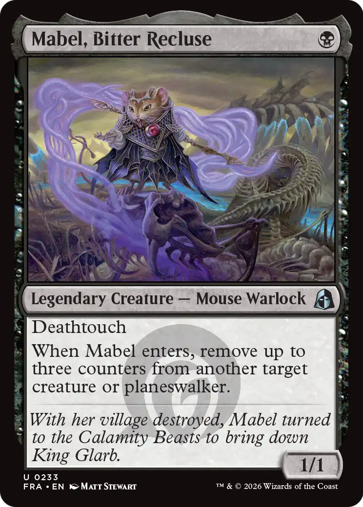 Mabel, Bitter Recluse [Reality Fracture] | Gamers Paradise