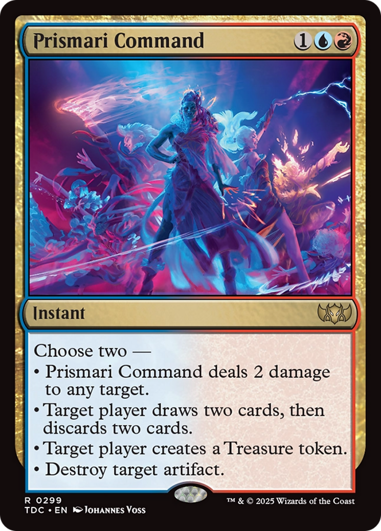 Prismari Command [Tarkir: Dragonstorm Commander] | Gamers Paradise
