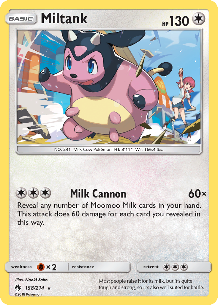 Miltank (158/214) [Sun & Moon: Lost Thunder] | Gamers Paradise