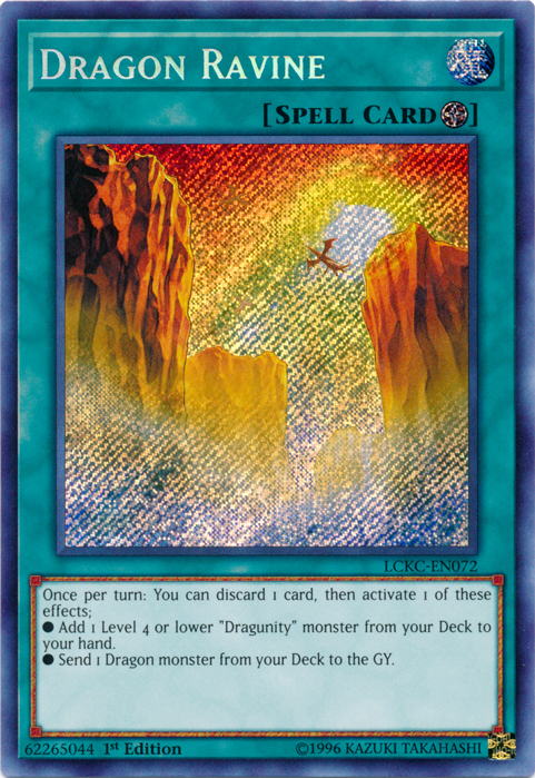 Dragon Ravine [LCKC-EN072] Secret Rare | Gamers Paradise