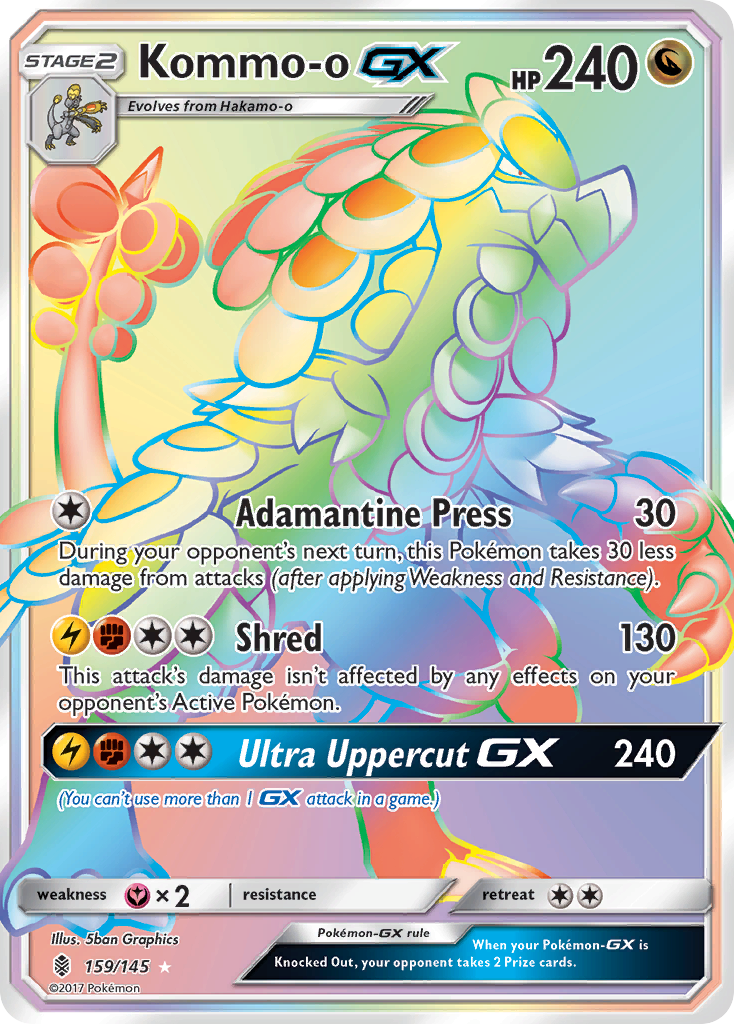 Kommo-o GX (159/145) [Sun & Moon: Guardians Rising] | Gamers Paradise