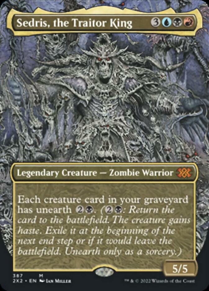 Sedris, the Traitor King (Borderless Alternate Art) [Double Masters 2022] | Gamers Paradise