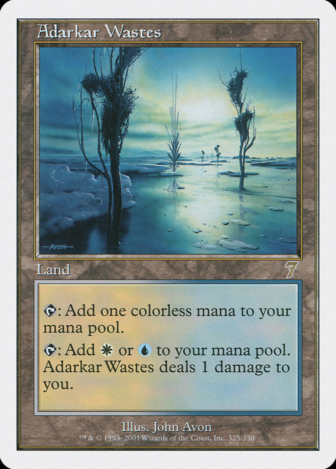 Adarkar Wastes [Seventh Edition] | Gamers Paradise