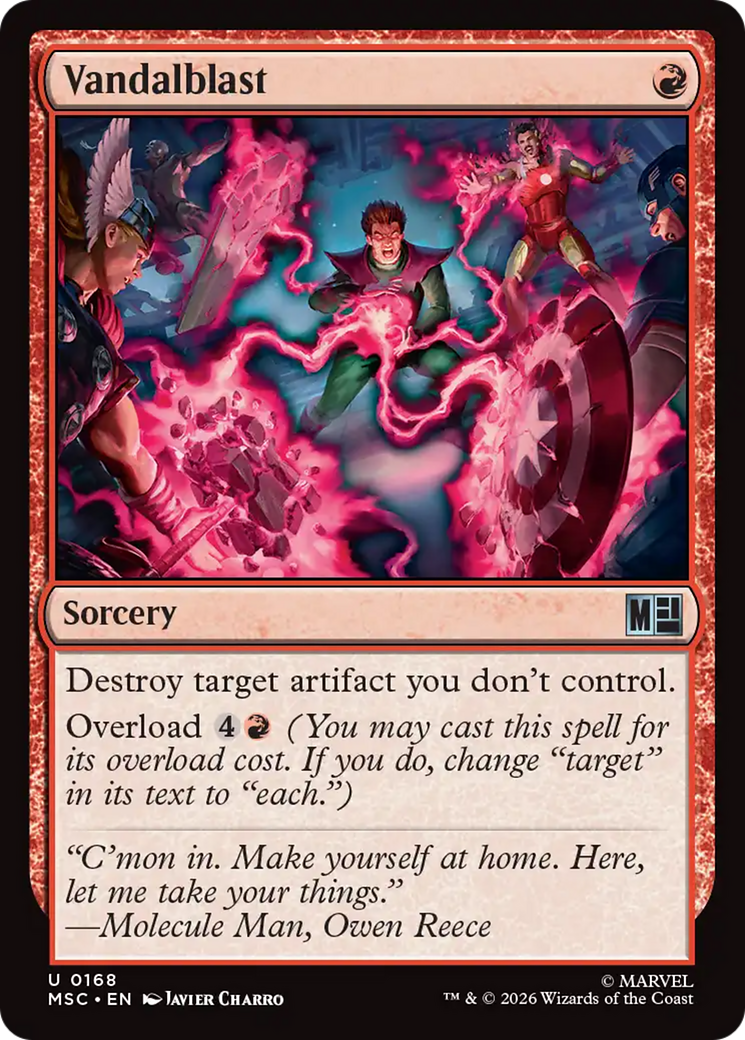 Vandalblast (Surge Foil) [Marvel Super Heroes Commander] | Gamers Paradise