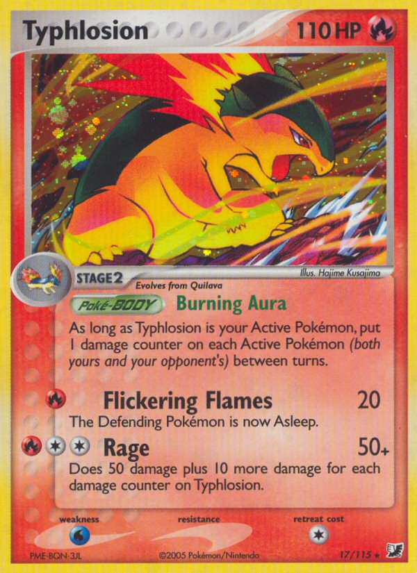 Typhlosion (17/115) [EX: Unseen Forces] | Gamers Paradise